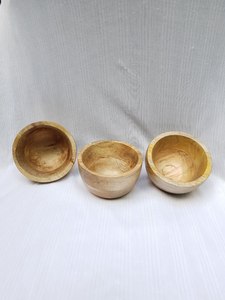 Tazón de madera de diseño premium, tazón de madera de mango, tazón de madera de acacia, tazón para ensalada, tazón para servir a precio de fábrica al por mayor. - Product Image 3