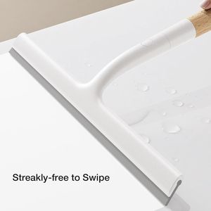 Silicone Multi-Purpose Squeegee Heavy Duty Scrubbe for Bathroom Shower <b>Windows</b> Glass or Door for Glass Door Scrubbing - Product Image 6