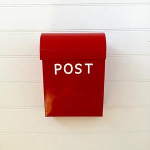 Boîte aux lettres galvanisée à prix abordable, tendance, thème ER, résistante à la rouille et aux intempéries, qualité supérieure, pour la maison - Product Image 3