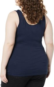 Camiseta sin mangas para mujer, transpirable, de mezcla de algodón, tejido acanalado, chaleco básico para uso diario, fabricante de ropa personalizada al por mayor - Product Image 5