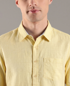 Camisa Casual de Hombre Enovate, Doble Botonadura, Manga Larga, Transpirable, 100% Algodón, con Logotipo en la Parte Posterior del Cuello, para Primavera - Product Image 2
