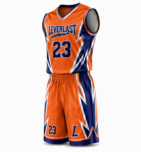 Custom Breathable Basketball Jerseys with Front Logo Sublimation Uniform Set OEM Team Sportswear Wholesale - Product Image 2
