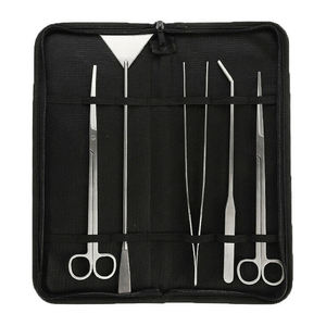 Kit de 5 outils pour aquascaping d'aquariums, plantes aquatiques, ciseaux à pointe aiguisée en acier inoxydable allemand de 12 pouces - Product Image 4