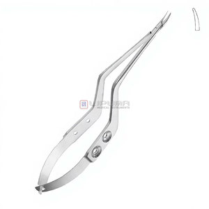 YASARGIL Micro Needle Holder Curved Bayonet Shaped 20.0cm Surgical Microsurgery <b>Neurosurgery</b> Medic <b>Instruments</b> - Product Image 1