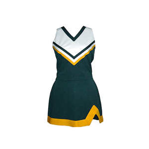 100% Polyester Customizable Color Logo for Team Practice Cheerleading <b>Uniform</b> for Girls Adults <b>School</b> Sleeveless Custom Dress - Product Image 6