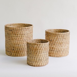 Decorative pots <b>for</b> plants & <b>flowers</b> excellent quality woven rattan plant pot greenery <b>basket</b> planter - Product Image 3