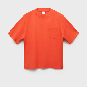 Manufacturer's Custom Front <b>Logo</b> Men's Oversized High Quality Short Sleeve Anti-Pilling & Breathable Polyester/Cotton T-Shirt - Product Image 2