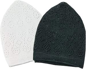 หมวกนัมซัตอิสลามแบบตุรกีคุณภาพสูงขายดี สำหรับผู้ชาย ผ้าฝ้ายผสมอะคริลิกถัก ยืดหยุ่น ระบายอากาศได้ดี - Product Image 1