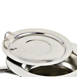 Tapa de Acero Inoxidable Premium para Cuenco de Cama Manual, Duradera y Reutilizable, Equipo Médico de Higiene para Pacientes Hospitalarios, DERMSI INSTRUMENTS - Product Image 6