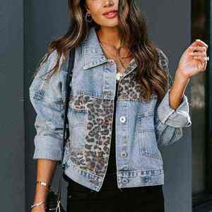 Wholesale <b>Customise</b> High Quality Ladies Winter Jean <b>Jacket</b> With Fur Stylish <b>Denim</b> <b>Jacket</b> for Women - Product Image 6