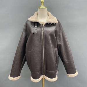 LUXE ATTIRE INDUSTRY Genuine Leather Shell <b>Waterproof</b> Breathable Eco-Friendly Men's/Women's <b>Winter</b> Fashion <b>Coat</b> - Product Image 5