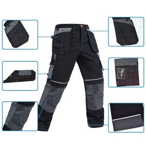 Pantalones de Seguridad Reflectantes de Alta Visibilidad Personalizados para Trabajo, Construcción, Logística e Industria, Uniformes de Seguridad Azules - Product Image 5