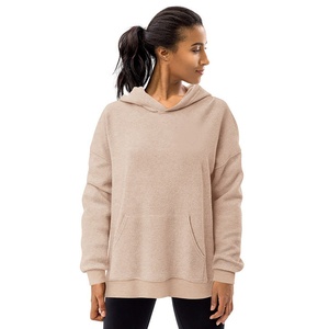 Sudadera Extra Grande Personalizada para Mujer, Estilo Casual de Invierno, Felpa de Algodón Grueso, Lavado Ácido, Bordado Ecológico, Estilo Holgado - Product Image 2