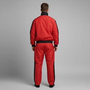 ชุดวอร์มฤดูหนาวผ้าฝ้าย 100% แบบสั่งทำพิเศษสำหรับผู้ชาย พิมพ์โลโก้ได้ตามต้องการ กันลม ใส่สบาย กลับด้านได้ - Product Image 6