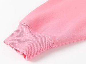 <b>Pink</b> Unisex Zip Up Hoodie Raglan Sleeve Loose Fit <b>Sweatshirt</b> With Front Pocket - Product Image 6