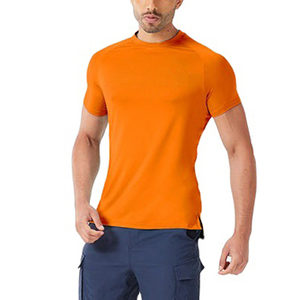 Camisetas deportivas para hombre, para entrenamiento físico, correr, deportes, tela transpirable, absorbe la humedad, secado rápido, elásticas, ropa deportiva. - Product Image 3