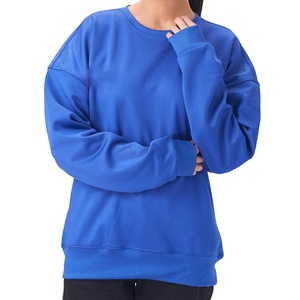 เสื้อสเวตเชิ้ตขายดี ทรงหลวม ไหล่ตก แบบหนาพิเศษ ทรงโอเวอร์ไซส์ ทรงบ็อกซี่ สีซันแฟด สกรีนโลโก้ได้ คุณภาพสูงสำหรับผู้ชาย - Product Image 1