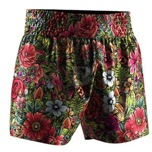 Pantalones Cortos Clásicos de MMA y Boxeo, Sublimados, para Entrenamiento Cruzado y Combate, para Muay Thai - Product Image 4