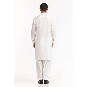 Shalwar Kameez traditionnel pour hommes, confortable, respirant, vêtements ethniques décontractés pour un usage quotidien et des occasions spéciales - Product Image 5