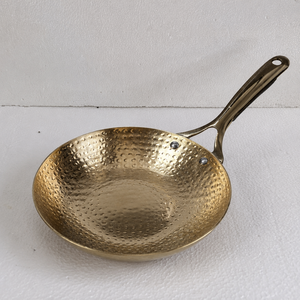 Hand Hammered Pure Copper Frying <b>Pan</b> Copper Skillet Stainless Steel Handle Non Stick Cookware Kitchen Fry <b>Pan</b> OEM ODM - Product Image 2