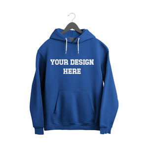 เสื้อฮู้ดผู้ชายแบบสวมหัว พิมพ์ลายตามสั่ง โลโก้ส่วนตัว บริการ ODM ผ้าโพลีเอสเตอร์ผสมคอตตอน ระบายอากาศได้ดี คุณภาพพรีเมียม - Product Image 2