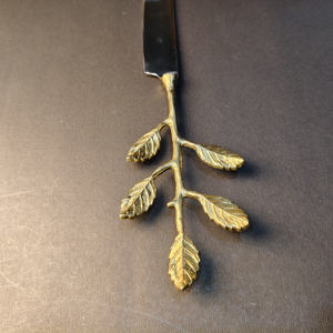 Ensemble de couverts de table en laiton antique finition laiton, style baroque classique victorien, durable, écologique, en laiton et acier inoxydable - Product Image 5