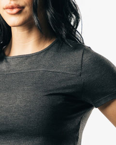 Top corto de moda para mujer, material suave, ropa informal moderna, top corto informal elegante para mujer, corte ajustado, tela transpirable - Product Image 4