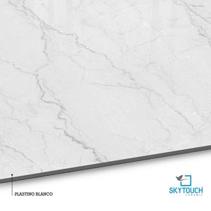 Carreaux de porcelaine effet marbre brillant 2025 pour sols et murs 600x600mm – Idéaux pour chambres, hôtels, villas, salons – Carreaux émaillés - Product Image 2