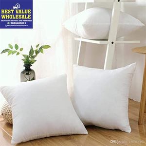 Coussin décoratif WhiteStripe 16x16 pouces, rembourré et doux, pour la maison, l'hôtel, à utiliser comme coussin d'appoint - Product Image 3
