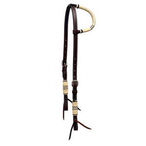Brida de Caballo Estilo Inglés Profesional de Alta Calidad Personalizable en Cuero - Product Image 4