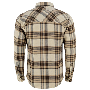 Camisa de Franela a Cuadros para Hombre, de Algodón Grueso, Casual, de Manga Larga, con Botones, Estilo Workwear, con Puños y Bolsillos de Pana - Product Image 3