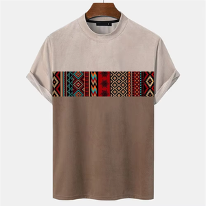 เสื้อยืดผู้ชายใส่สบาย ผ้าฝ้าย 100% คอกลม แขนสั้น สีพื้น ทรงปกติ ใส่ได้ทุกวัน ซักแห้งเร็ว เป็นมิตรกับสิ่งแวดล้อม ผ้าไม่ยับ - Product Image 1