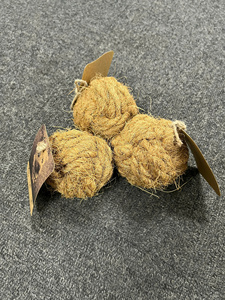 ผู้ผลิตผลิตภัณฑ์สำหรับสัตว์เลี้ยง - ของเล่นลูกบอลเคี้ยวมะพร้าวสำหรับสัตว์เลี้ยง ทำด้วยมือ 100% จากใยมะพร้าวในเวียดนาม // คุณลิมา - Product Image 2