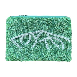 Monedero con Cierre Hecho a Mano, Bordado Personalizado con Cuentas, con la Frase 'Gracias, No te preocupes' - Product Image 2