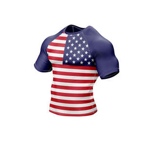Solid Color Men <b>Long</b> <b>Sleeves</b> Rash Guard for Fitness Wear Quick Dry And Comfortable Men Rash Guard for Sale with Oem Service - Product Image 5