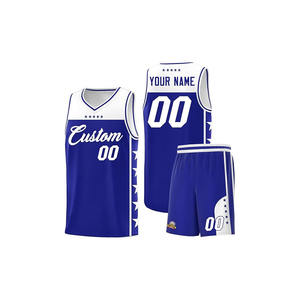 Uniforme de Baloncesto Personalizado de Alta Calidad, Impresión de Nombre de Equipo/Jugador, Sin Mangas, Secado Rápido, 100% Poliéster, Ropa Deportiva para Hombre - Product Image 3