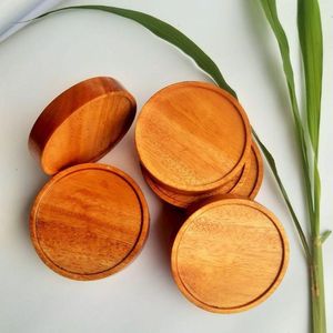 Durable Handmade Wooden Coasters-Classic Style Kitchen Use <b>Drink</b> Cup Coffee & Tea Coasters - Product Image 6