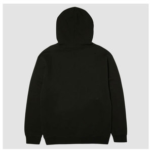 Sweat-shirt à capuche noir pour homme, coupe classique, en coton tricoté, décontracté, avec poche, épais, pour l'hiver, personnalisable avec logo numérique - Product Image 2