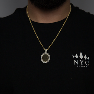 จี้รูปภาพเงินแท้ 925 สไตล์ฮิปฮอป ประดับเพชรโมอิสซาไนต์ VVS ผ่านการทดสอบเพชร  จี้รูปภาพสั่งทำพิเศษ - Product Image 6