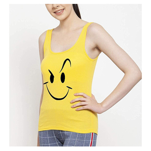 บริการสกรีนโลโก้ตามสั่งบนเสื้อกล้ามออกกำลังกายสำหรับผู้หญิง ผลิตในประเทศปากีสถาน สำหรับลูกค้า B2B ทุกราย - Product Image 1