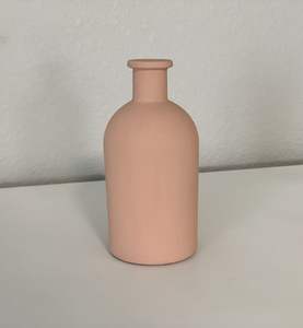 Jarrón Decorativo de Cerámica Mate Pintado a Mano Estilo Ins, Florero de Gres sin Esmaltar, Decoración Creativa Minimalista para Sala de Estar o Escritorio - Product Image 1