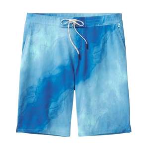 Shorts de bain unisexe professionnels à rayures bleues et imprimé abstrait, séchage rapide, respirant, anti-UV, pour la plage, vente en gros, haute qualité - Product Image 3