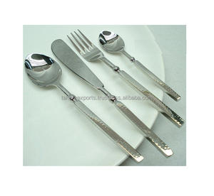 Utensilios de cocina de diseño elegante, juego de cubiertos de Metal, juego de cubiertos con tamaño personalizado para exportar desde la India, hecho a mano - Product Image 4