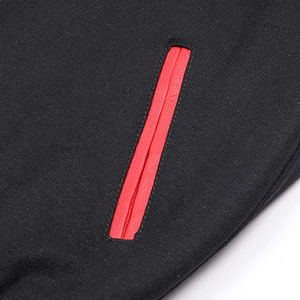 เสื้อแจ็คเก็ตวาร์ซิตี้แฟชั่นผู้ชาย สีแดง แต่งดำ ขายดี คุณภาพสูง เหมาะสำหรับฤดูหนาว สวมใส่สบาย ผ้าเนื้อนุ่มอย่างดี - Product Image 6