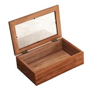 Caja de Joyería de Madera Hecha a Mano, Organizador de Almacenamiento de Recuerdos con Diseño Celta Grabado, Caja de Joyería de Madera - Product Image 2