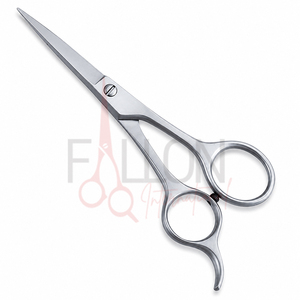 Left Hand Barber Scissors Professional Hair Cutting Scissors Stainless Steel Salon <b>Shears</b> - Product Image 4