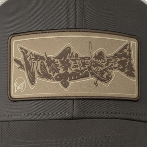 Unisex Mesh <b>Baseball</b> <b>Cap</b> Dark Gray Beige Patch Embroidery Casual Outdoor Spring Summer Adjustable Adult Hat - Product Image 6