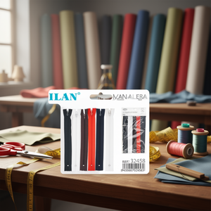 Ilan Cremallera Nylon 20cm Confezione da 5 Pezzi - Product Image 2