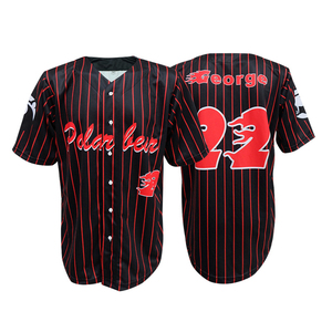 Oem Custom High Quality Short Sleeve <b>Baseball</b> Jersey - Product Image 5