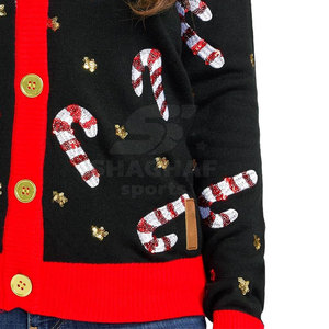 Cardigan pour femmes, tissu léger et doux, manches longues, vêtements décontractés chauds, confortables et élégants, cardigan pour femmes - Product Image 6